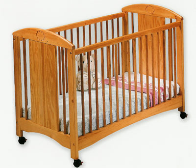 Lo mejor para el descanso del bebé, la cuna de madera