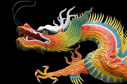 El Símbolo del dragón chino