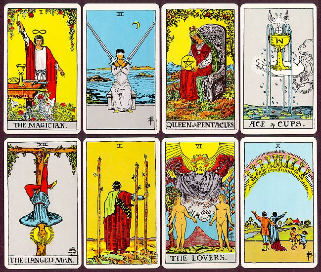 Los colores en en Tarot I parte